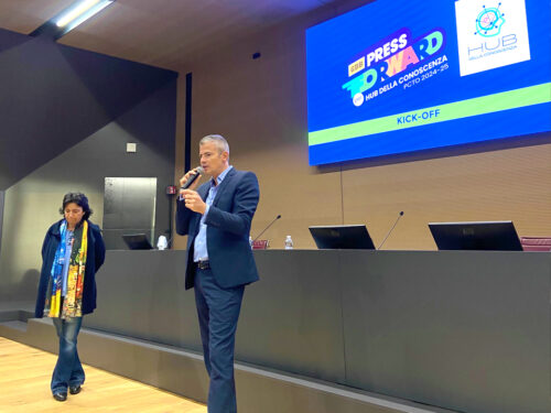 progetto GDB Press Forward per Hub della Conoscenza Kick-off 21/10/2024
