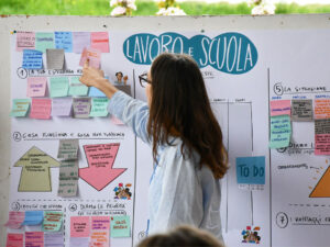 Dibattito tra i giovani durante l'Hackathon 2025 a Casalmaggiore