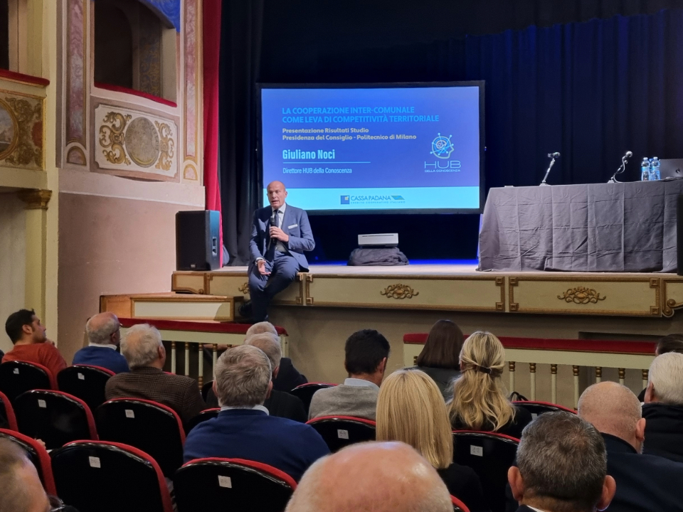 Giuliano Noci, direttore Hub della Conoscenza dialoga con i Sindaci di Cremona e Mantova su nuove possibili forme di gestione associata