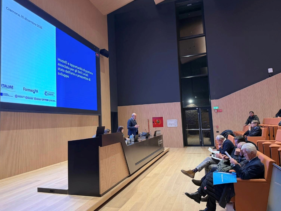 Incontro dedicato ai Sindaci cremonesi per la gestione associata dei servizi comunali