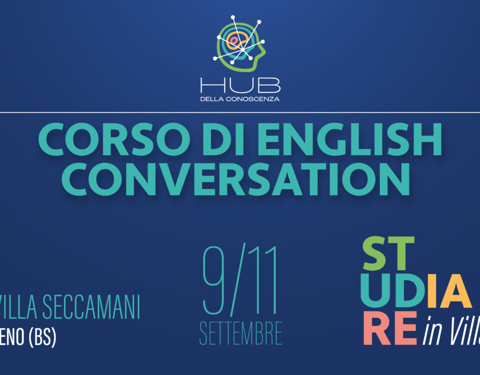 Copertina Corso di English Conversation settembre 2026