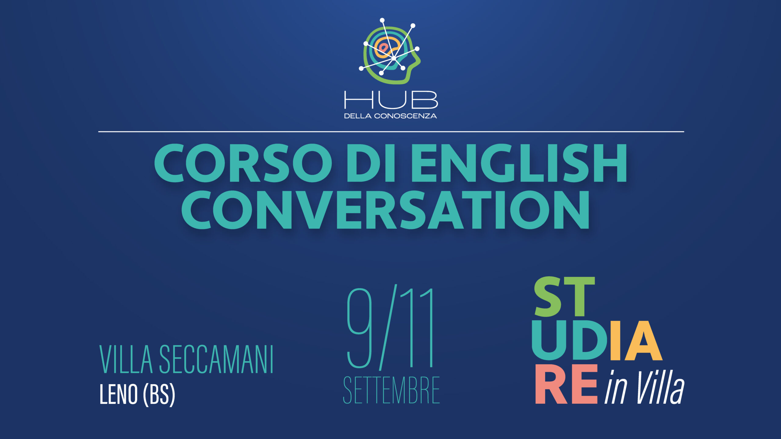 Copertina Corso di English Conversation settembre 2026